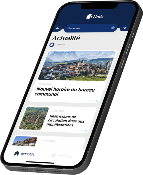 iNotis - Téléchargez l'application de Servion !