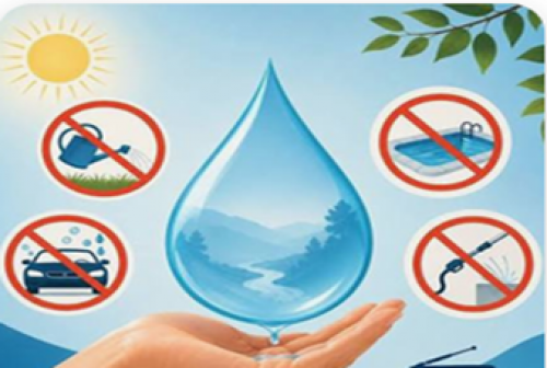 Restriction d'eau